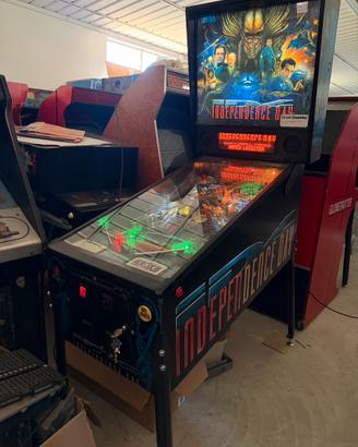 Flipper pinball Independence Day