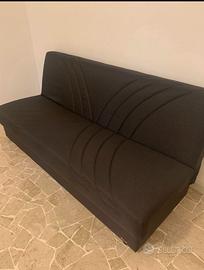 DIVANO LETTO contenitore trasformabile 3 posti