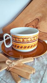 Tazza Mosaici Tognana anni 70