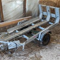 carrello porta moto enduro trial 