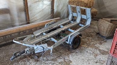 carrello porta moto enduro trial 