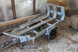 carrello porta moto enduro trial 