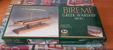 Modellismo - Bireme Greek warship nuova completa