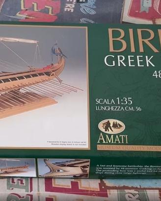 Modellismo - Bireme Greek warship nuova completa