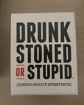 Dronk stoned stupid