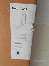 Questo prodotto è un paravento sopravasca, modello