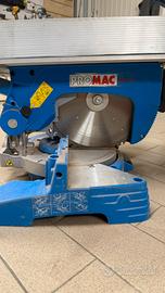 Troncatrice combinata piano superiore banco sega