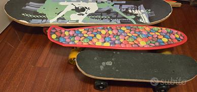 Skateboard 3 modelli