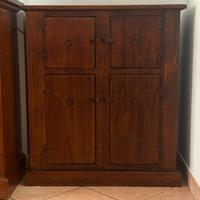mobile porta liquori in arte povera