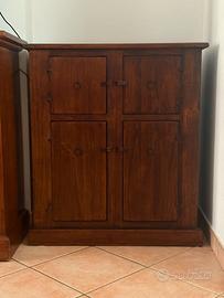 mobile porta liquori in arte povera