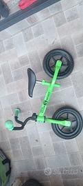  bici senza pedali e monopattino per bambini