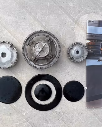 Set 4 bruciatori Ariston Hotpoint