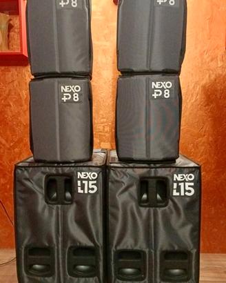 NEXO IMPIANTO AUDIO VERS. TOURING COMPLETO NUOVO