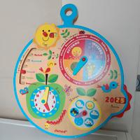 Ruota del tempo Janod.Una magnifica ruota in legno