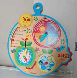 Ruota del tempo Janod.Una magnifica ruota in legno