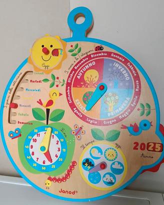 Ruota del tempo Janod.Una magnifica ruota in legno