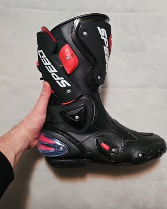 stivali moto strada pista speed