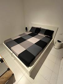 Letto Matrimoniale Ikea MALM sollevabile