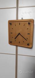 Orologio da parete Vintage in legno massello