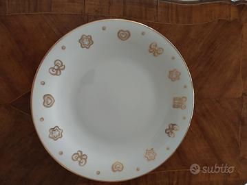 Piatto da portata Natale  Thun oro 30,5cm
