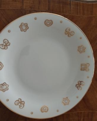 Piatto da portata Natale  Thun oro 30,5cm