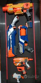 Lotto 6 blasters Nerf 