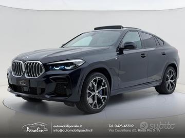 BMW X6 xDrive40d mhev 48V Msport Tetto-360°-21''