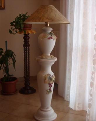 LumeColonna in porcell., comeNUOVO. Tel.3924002932