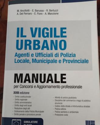 Manuale per concorso da  Vigile Urbano