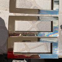 Placca 7 moduli bticino living oro