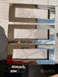 Placca 7 moduli bticino living oro