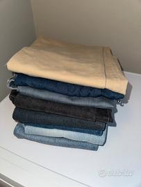 Mix 8 jeans  Gas Zara Wrangler Zara H&m Carrera