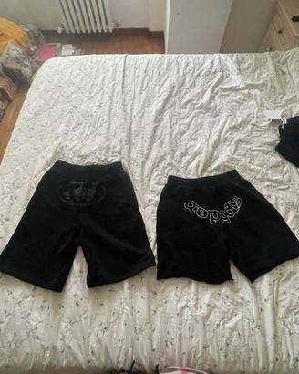 pantaloncini corteiz e sp5der