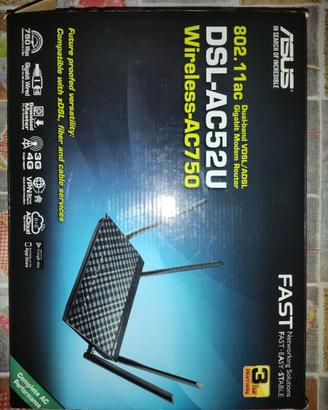 Modem Router ASUS DSL-AC52U Gigabit