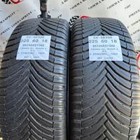 2 PNEUMATICI 225/60 R18 BRIDGESTONE 4 STAGIONI 80%