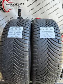 2 PNEUMATICI 225/60 R18 BRIDGESTONE 4 STAGIONI 80%
