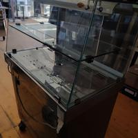 Vetrina calda a 2 ripiani