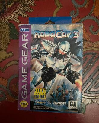 Robocop 3 Sega Game Gear da collezione anno 1993