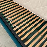 Letto singolo Flou con scomparto