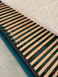 Letto singolo Flou con scomparto