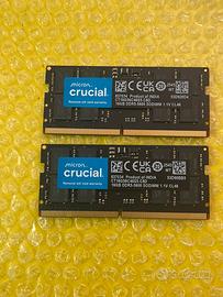 Crucial ram 32gb kit 2x16gb ddr5 5600mhz