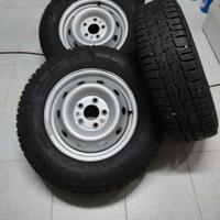 Gomme invernali Ducato e cerchi 215/70r15 c