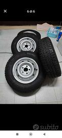 Gomme invernali Ducato e cerchi 215/70r15 c