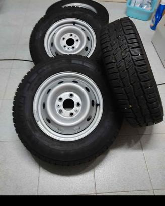 Gomme invernali Ducato e cerchi 215/70r15 c