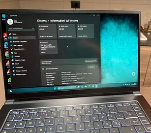 Notebook MSI 500 gb