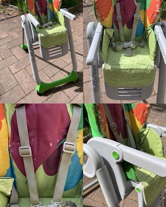 Seggiolone pappa chicco "polly 2 start"
