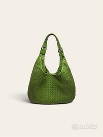 Borsa Bottega Veneta Campana Pelle Intrecciata