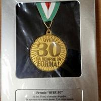 MEDAGLIA COMMEMORATIVA OVER 30 MA SEMPRE IN FORMA!