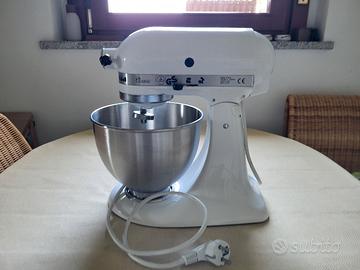 Kitchenaid planetaria bianca