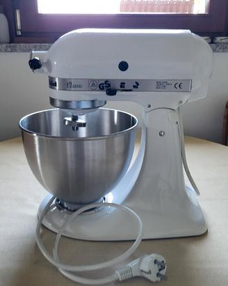 Kitchenaid planetaria bianca